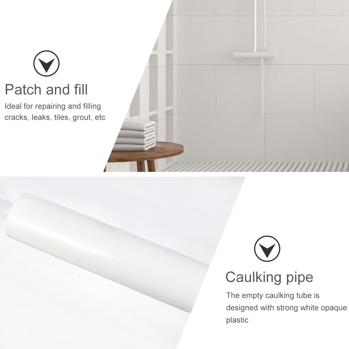 5 pcs Empty Caulk Tubes Plasti - Home Improvement Tools recensie en prijs