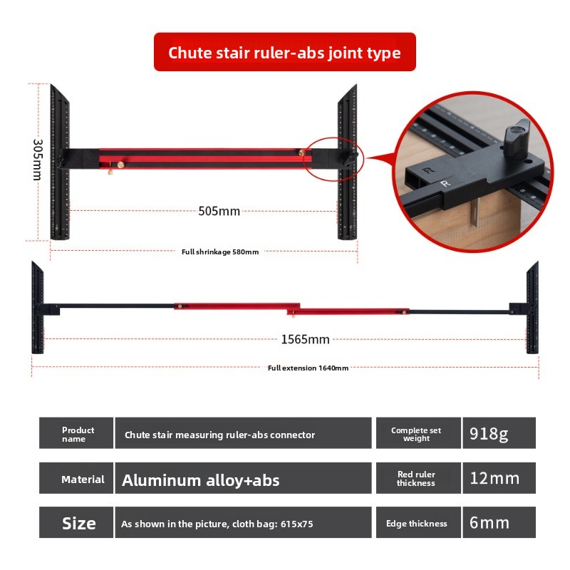Aluminum Alloy Stair Ruler,Hig - Home Improvement Tools recensie en prijs