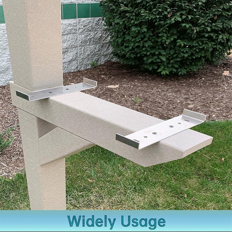 Mailbox Post Kit 2 Pieces Alum - Home Improvement Tools recensie en prijs