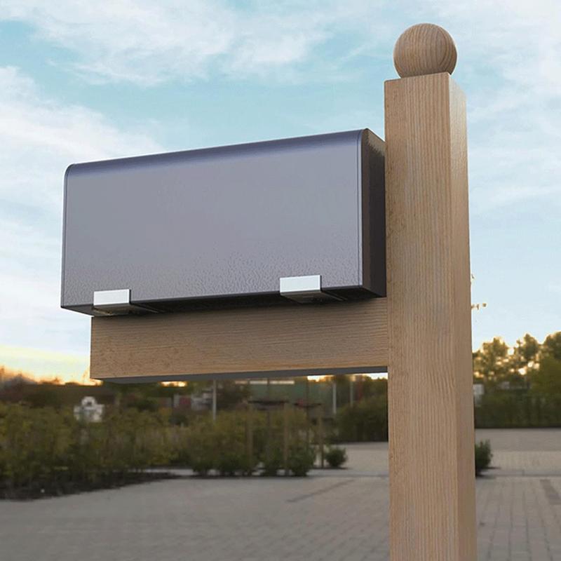 Mailbox Post Kit 2 Pieces Alum - Home Improvement Tools recensie en prijs