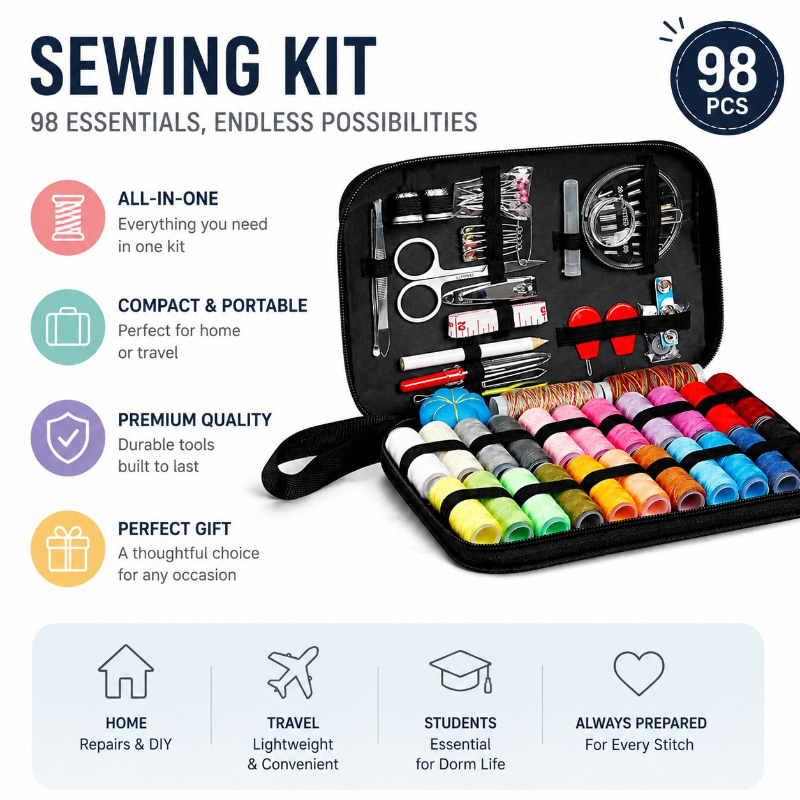 68/98PCS Sewing Accessories To - Home Improvement Tools recensie en prijs