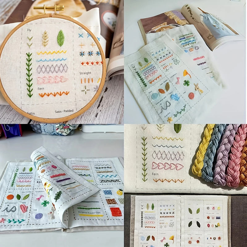 1Set Embroidery Stitch Book Ho - Home Improvement Books recensie en prijs