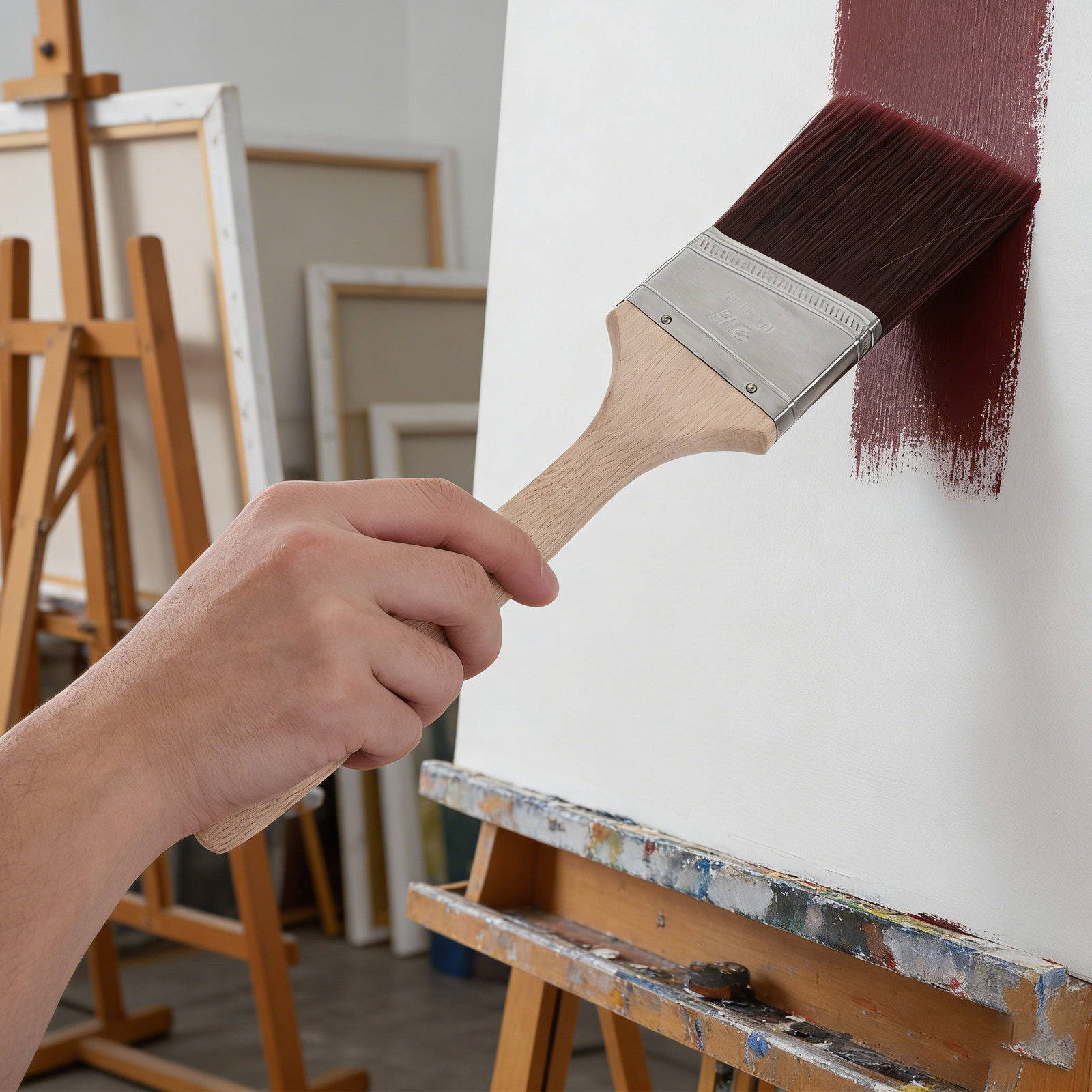 Flat Angle Paint Brush Latex I - Home Improvement Fence recensie en prijs