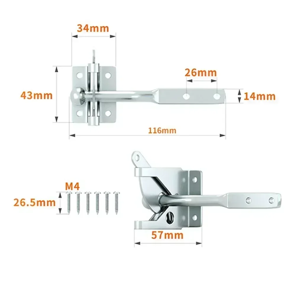 Fence Latch Doors Lock Fence L - Home Improvement Fence recensie en prijs